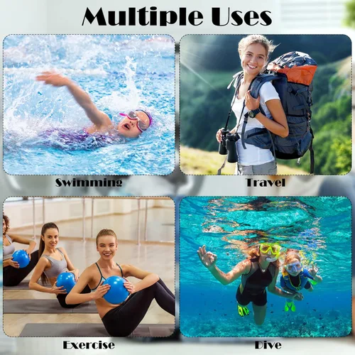 Miniatura 7 de Shappy 2 piezas bolsas grandes de viaje para lavandería, lavables, impermeables, para ropa húmeda y seca, bolsa grande para ropa sucia, baño