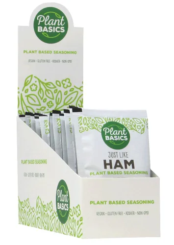 Miniatura 4 de Plant Basics - Condimento a base de plantas, al igual que el jamón, 2 onzas, vegano, sin gluten, kosher, sin OMG