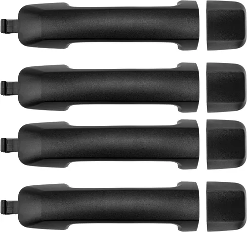 Miniatura 9 de KAX Manija de puerta exterior de ABS para conductor, 4 piezas, compatible con Toyota Tundra 2007-2019; reemplaza