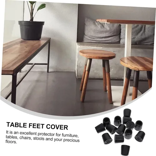 Miniatura 9 de OSALADI 20 protectores de sofá de goma para muebles, protectores de sofá, protectores de muebles, puntas de caña, tapas de patas de muebles