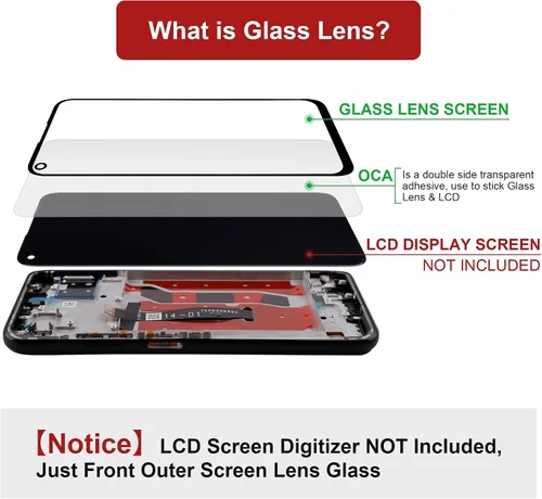 Miniatura 5 de Pantalla frontal de cristal exterior de repuesto de lente + OCA compatible con Samsung Galaxy Note10 Note 10 SM-N970 y Note10 Note 10 5G SM-N971