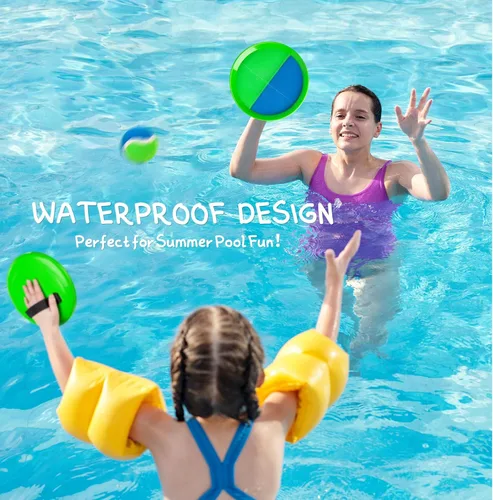 Miniatura 4 de Toss and Catch Ball Set Upgraded - Kids Toys Beach Toys Baseball Games - Sturdy & Water-Resistant Great for Outdoor Pool Yard Games - Classic Gift