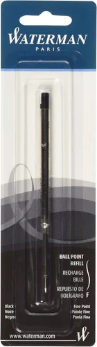 Miniatura 3 de Waterman Recambio para bolígrafo, punta media, 0.028 in, azul