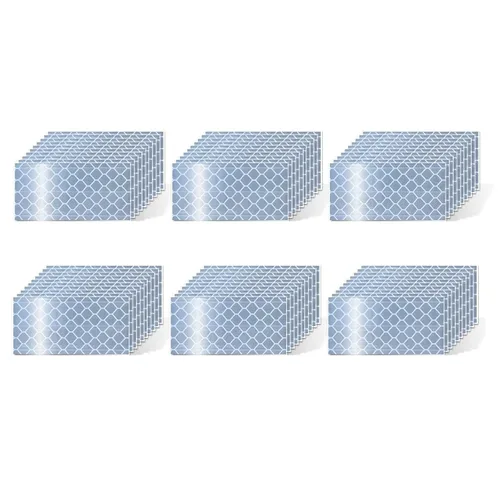 Miniatura 89 de Cinta reflectante blanca de 4 pulgadas, adhesivo de seguridad de advertencia impermeable para exteriores (10 pies)
