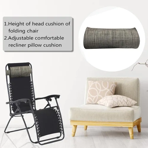 Miniatura 8 de Nanyaciv Almohada reclinable, almohada de espuma viscoelástica, almohada reclinable duradera, almohada ajustable para el hogar, para el almuerzo