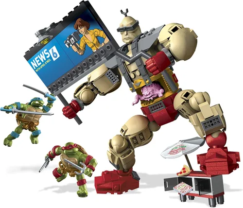 Miniatura 6 de Mega Bloks coleccionistas de Tortugas ninja mutantes adolescentes, la destrucción de Krang