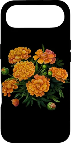 Miniatura 26 de Vintage Marigold Inspired Flower Case for iPhone 12 Pro Max