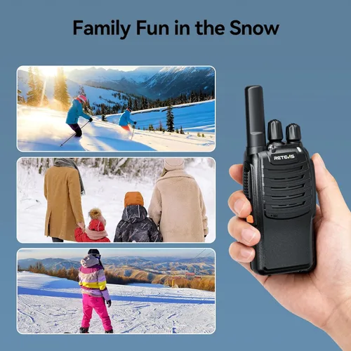 Miniatura 13 de Retevis H-777 Walkie Talkies recargables, mini radios de 2 vías de largo alcance, pequeño Walky Talky, radios bidireccionales FRS portátiles