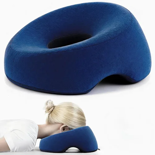 Miniatura 9 de Almohada de espuma viscoelástica ajustable boca abajo con 2 rejillas de ventilación - Sueño estomacal y reposacabezas poscirugía ocular con cojín