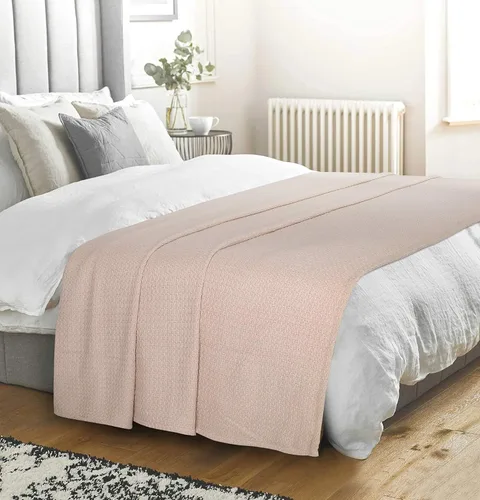 Miniatura 4 de Elvana Home Montgomerry - Manta para cama de 100 % algodón