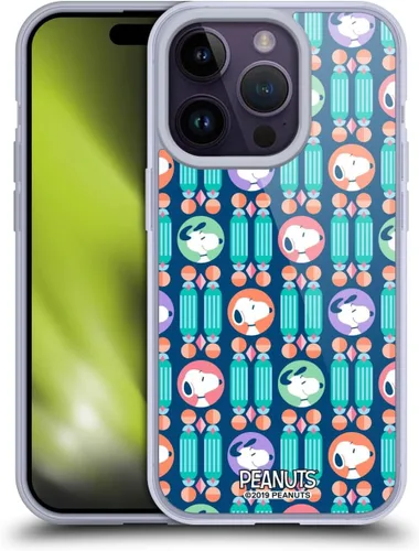 Miniatura 29 de Head Case Designs Snoopy Deco Dreams - Funda de gel suave con licencia oficial de Peanuts Blue Pattern compatible con Apple iPhone 7 Plus/iPhone 8