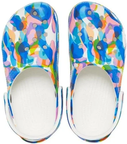 Miniatura 4 de Crocs Zuecos clásicos de Out of This World II, Blanco/Multicolor, 6 mujer/4 hombre