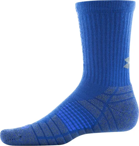 Miniatura 3 de Under Armour Calcetines altos elevados novedosos para hombre, 3 pares