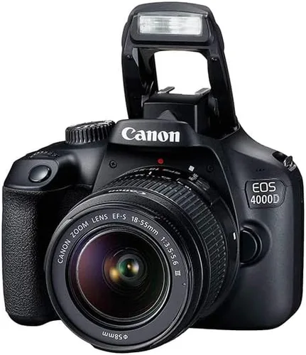 Miniatura 4 de Canon EOS 4000D / Rebel T100 Cámara DSLR con lente de 0.709-2.165 in, tarjeta de memoria de 64GB, funda, software fotográfico, batería LPE10