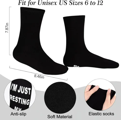 Miniatura 2 de Calcetines con texto en inglés Do Not Disturb I'm Gaming, regalo de cumpleaños para hombre, regalo divertido para adolescentes, papá, hombres