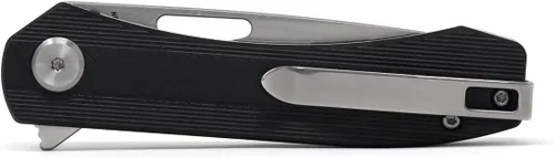 Miniatura 4 de Bestech Knives BANDIT - Cuchillo de bolsillo plegable EDC - Linerlock, escalas G10 o Micarta, hoja de acero N690, exclusivo de Kaviso (negro G10)