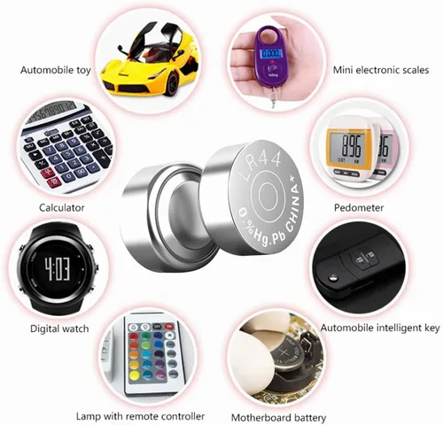 Miniatura 3 de Nightkonic 30 unidades – LR44 AG13 357 SR44 A76 303 Batería de 1.5 V con botón de celda de moneda