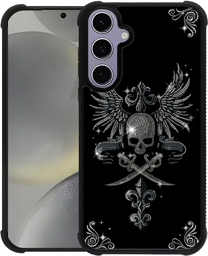 Miniatura 15 de ZHEGAILIAN Funda compatible con Samsung Galaxy S22 Ultra, funda de vidrio orgánico para niñas, mujeres y hombres, diseño de cuatro esquinas, Cabeza