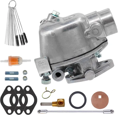 Miniatura 6 de Carburador 8N9510C para tractor Ford 8N 9N 2N 1939-1952 Marvel Schebler Carb reemplaza 8N9510C-HD 8N9510C 9N9510A B3NN9510A TSX241A TSX33 con junta