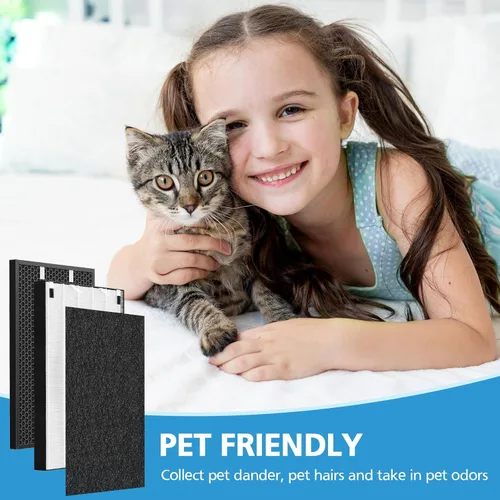 Miniatura 7 de Filtro de repuesto Air 320 compatible con Bissell Air320 Air220 2609A, incluye 1 paquete de filtro HEPA 2678, 1 paquete de prefiltro, 1 filtro
