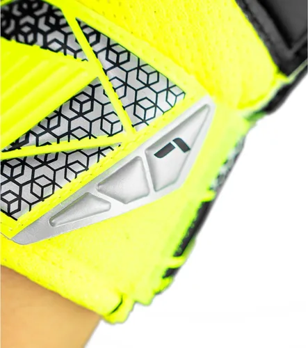Miniatura 7 de Reusch Attrakt Starter - Guantes sólidos para portero juvenil, transpirables, duraderos, para césped artificial y superficies duras, juveniles