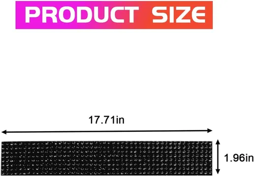 Miniatura 2 de 2 protectores de entrada para el borde de la puerta del automóvil, adhesivo anticolisión brillante, tira protectora para el umbral de la puerta