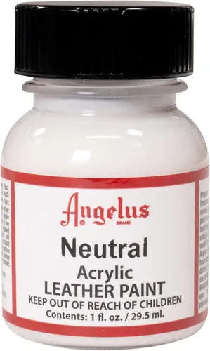 Miniatura 132 de Angelus - Pintura acrílica para cuero, 4 Fl Oz, color blanco - Pintura para cuero profesional flexible, resistente a grietas, arañazos