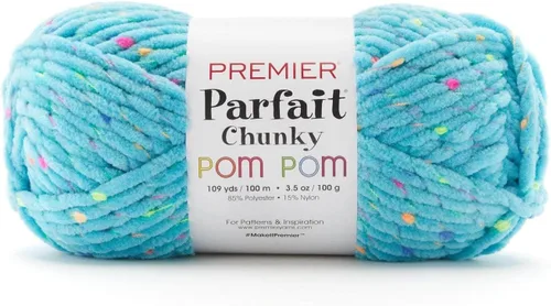 Miniatura 11 de Premier Yarns Parfait Chunky Pom Pom 2107-11 Caramelo Crujiente