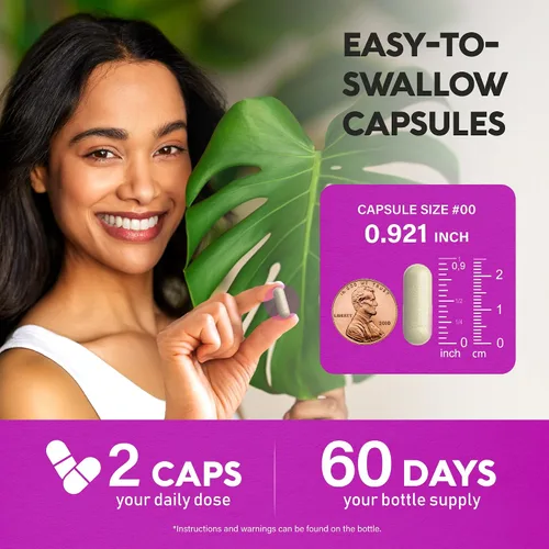 Miniatura 6 de Péptidos de colágeno múltiple – Tipos hidrolizados I, II, III, V y X – Suplemento de colágeno para mujeres 1300mg – con ácido hialurónico, vitaminas