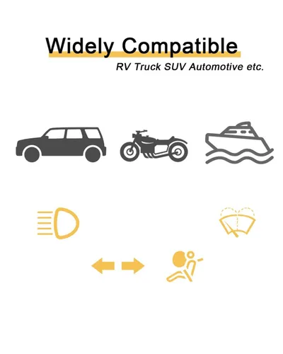 Miniatura 6 de Riseuvo 50 piezas fusibles estándar de coche de 25A - Fusibles automotrices de 25 AMP (ATO/APR/ATS), fusible de cuchilla de 32V (12/24V)
