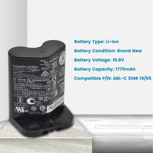 Miniatura 4 de DGFTB ABL-C - Batería de aspiradora para iRobot Braava Jet M6 6110 Series M611020 M612880 M612680 M614480 6100 Ultimate Robot Mop Número de pieza