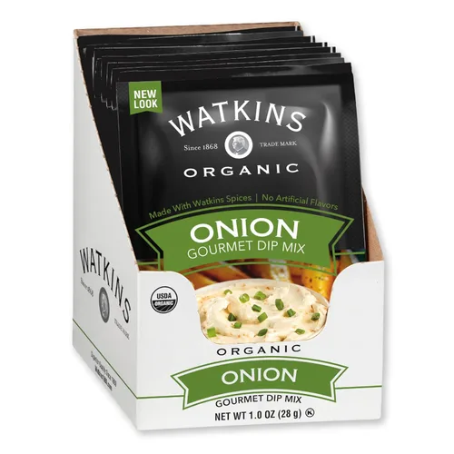 Miniatura 8 de Watkins Mezcla de inmersión gourmet orgánica, salsa y crema agria, paquetes de 1.23 onzas, paquete de 12