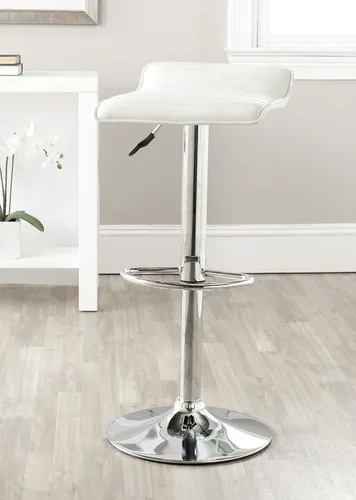 Miniatura 2 de Safavieh Home Collection Kemonti Taburete giratorio ajustable de gas de 22.4 a 30.9 pulgadas