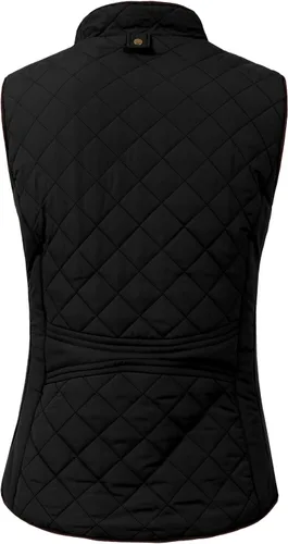 Miniatura 3 de NE PEOPLE Chaleco acolchado ligero con cremallera para mujer (S-3XL)