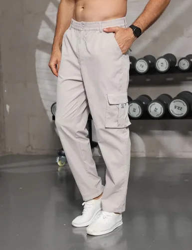 Miniatura 6 de Pantalones de carga para hombre, ligeros, tácticos, para senderismo, ajuste clásico, múltiples bolsillos