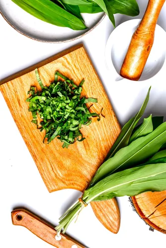 Miniatura 7 de Semillas de ajo silvestre más de 100 semillas para cultivar Allium Ursinum Ramsons de larga vida perenne para plantar en primavera u otoño