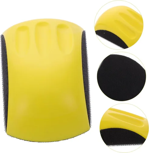 Miniatura 9 de OSALADI Bloque de lijado manual en forma de ratón, almohadilla de pulido de diseño ergonómico para comodidad Material para espacios reducidos