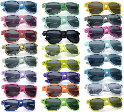Gafas de sol de fiesta personalizadas, regalos de boda a granel, regalos para invitados, cumpleaños, licenciatura, graduación, novia, novia, Mezclado