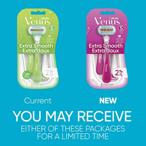 Miniatura 2 de Gillette Venus Maquinillas de afeitar desechables verdes extra suaves para mujer, 2