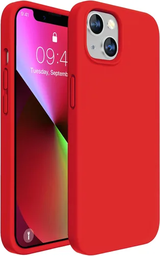 Miniatura 9 de Miracase Funda diseñada para iPhone 13, con protector de pantalla de vidrio templado, forro de microfibra suave antiarañazos, funda de goma