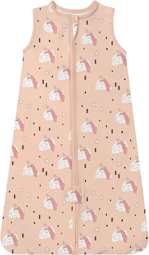 Miniatura 28 de TotAha - Saco de Dormir Ligero, Manta Portátil Elástica, Suave y Acogedora con Cremalleras Seguras de 2 Vías para 0-6-12-24 Meses 0.5 TOG