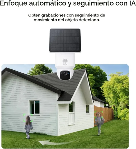 Miniatura 3 de eufy Security SoloCam E30, cámaras de seguridad inalámbricas para exteriores, cámara solar inalámbrica para exteriores, panorámica de 360°