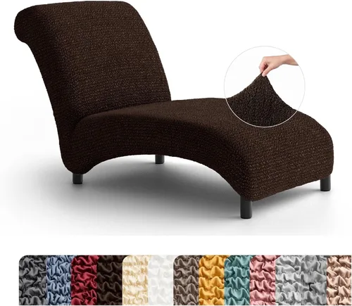 Miniatura 27 de PAULATO BY GA.I.CO. Funda para Silla de Tumbona Sin Brazos - Funda Deslizante para Silla de Tumbona - Funda para Sofá de Salón - Fundas Deslizantes