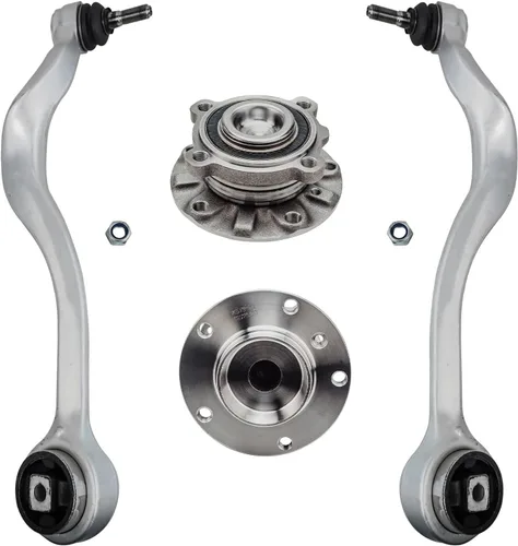 Miniatura 177 de Detroit Axle - Kit de nudillos de dirección delantera izquierda para Ford Edge Lincoln MKX 07-10, cojinete de rueda del lado del conductor, nudillo
