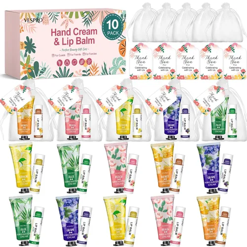 Miniatura 11 de Paquete de 56 Set de Regalos de Crema de Manos, Rellenos de Medias para Mujeres, Loción de Manos a Granel Tamaño de Viaje para Manos Secas y Crema