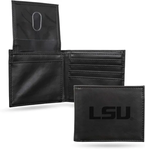 Miniatura 83 de NCAA Rico Industries Cartera Billetera con Grabado Láser Cartera Billetera con Grabado Láser - Diseño Delgado - Gran Regalo