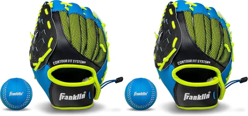 Miniatura 14 de Guantes Franklin Sports con agarre, para T-ball (9.0 pulgadas)