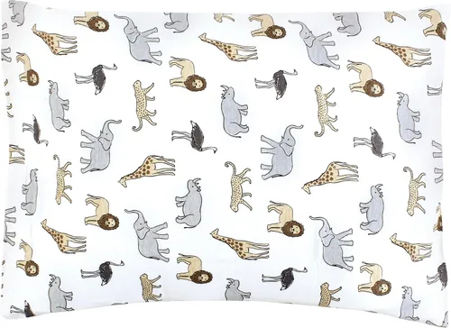 Miniatura 54 de Hudson Baby Funda de almohada unisex de algodón para bebés y niños pequeños, animales del bosque, talla única Forest Animals