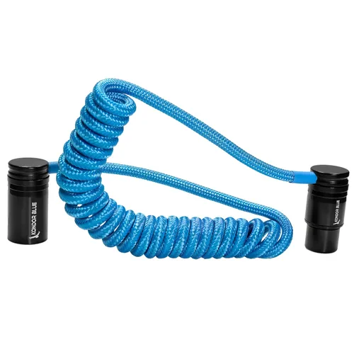 Miniatura 3 de KONDOR BLUE Cable XLR de ángulo recto de perfil bajo en espiral de 12-24 pulgadas, 3 pines macho a hembra Conectores de ángulo ajustable, audio