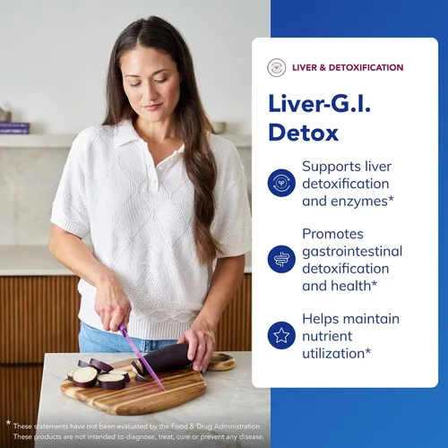Miniatura 3 de Pure Encapsulations Liver-G.I. Detox - Limpiador de Hígado y Desintoxicante Gastrointestinal* - con Ácido Alfa Lipoico y Extracto de Curcumina - Sin